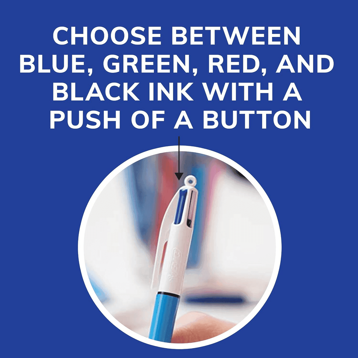 BIC 4-Color Retractable Ballpoint Pens, 3-Pack for $4.62 image 3