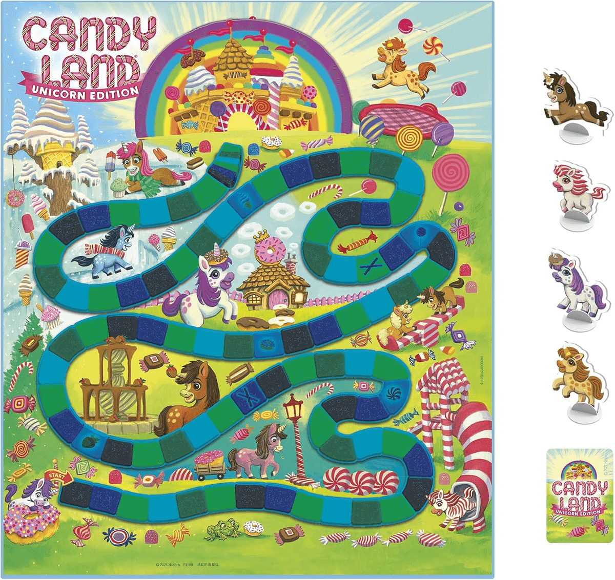 Hasbro Candy Land Unicorn Edition Board Game for $10.49 image 3