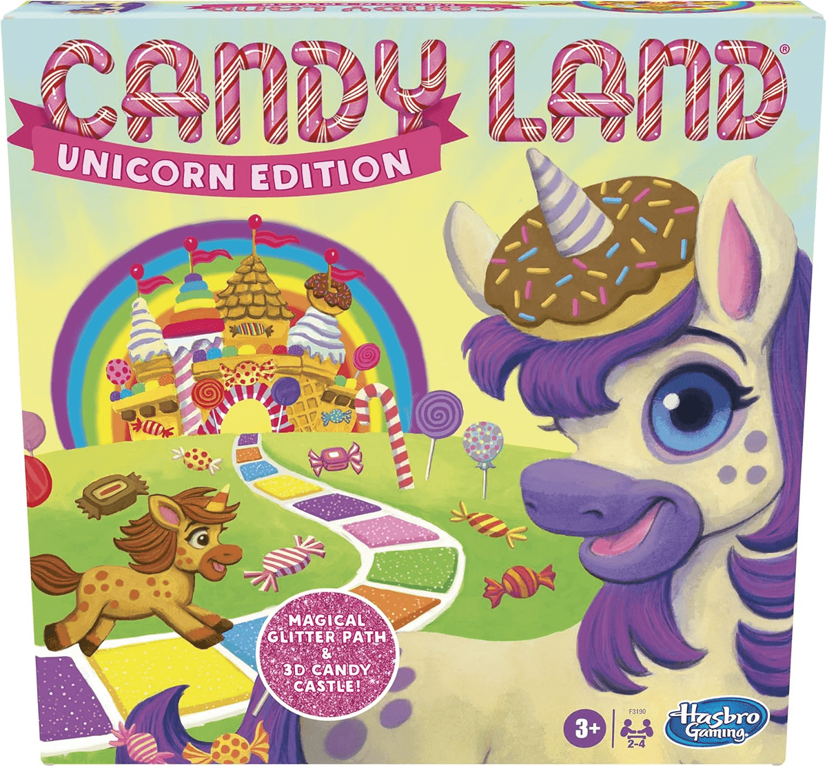 Hasbro Candy Land Unicorn Edition Board Game for $10.49