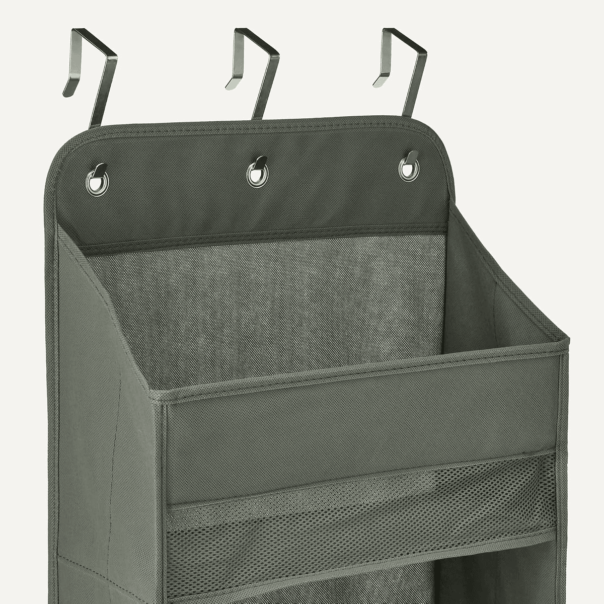 Amazon Basics 5-Tier Over-the-Door Shoe Organizer - Dark Grey image 5