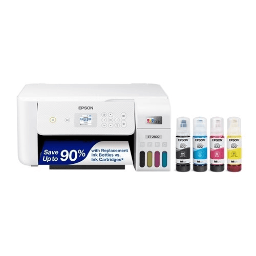Epson EcoTank ET-2800 Wireless Color All-in-One Printer