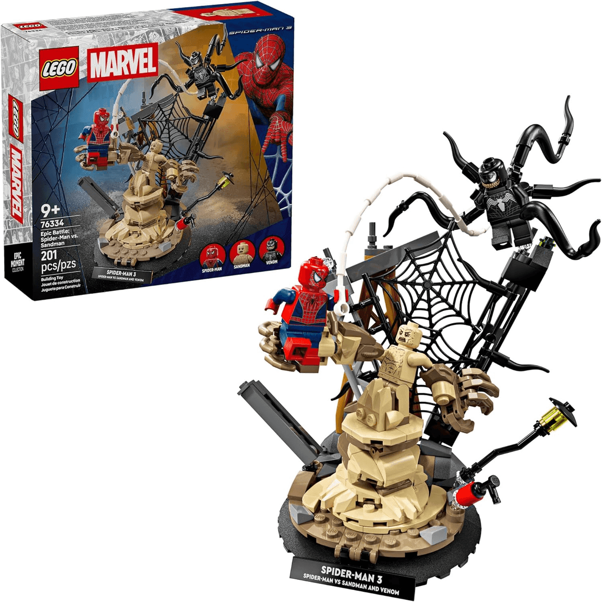 LEGO Marvel Spider-Man vs. Sandman Epic Battle Set 76334