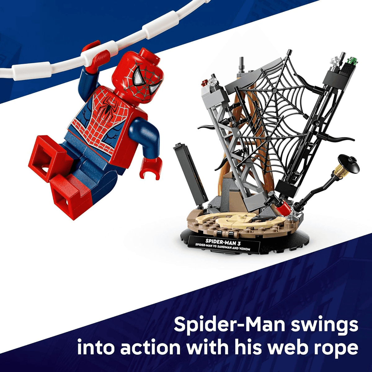 LEGO Marvel Spider-Man vs. Sandman Epic Battle Set 76334 image 4