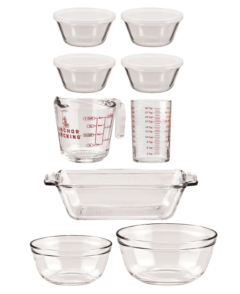 Anchor Hocking 13-Piece Glass Prep and Bake Set image 2