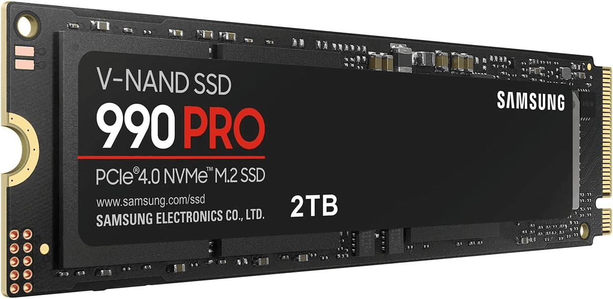 Samsung 990 PRO 2TB PCIe 4.0 NVMe M.2 Internal SSD image 3