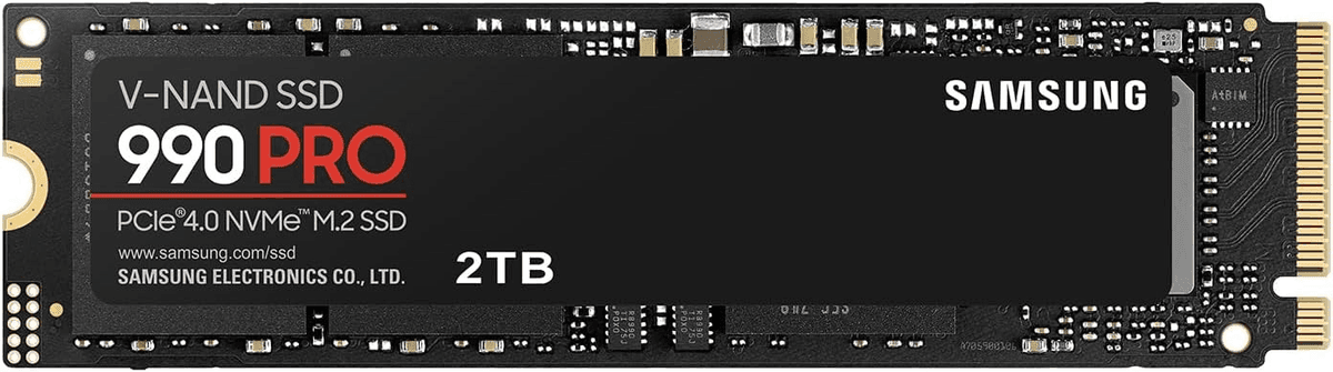 Samsung 990 PRO 2TB PCIe 4.0 NVMe M.2 Internal SSD image 2