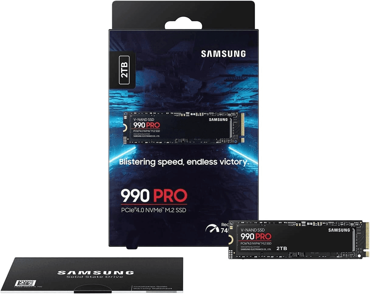 Samsung 990 PRO 2TB PCIe 4.0 NVMe M.2 Internal SSD image 4
