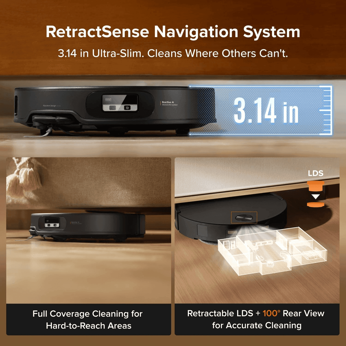 Roborock Qrevo Edge 2 Robot Vacuum and Mop with Multifunction Dock image 3