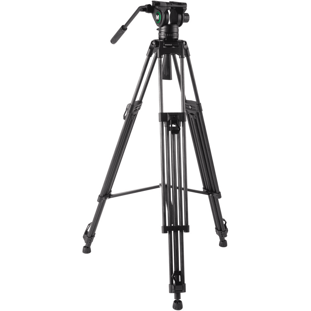Magnus VT-3500C Carbon Fiber Video Tripod with Fluid Head image 2