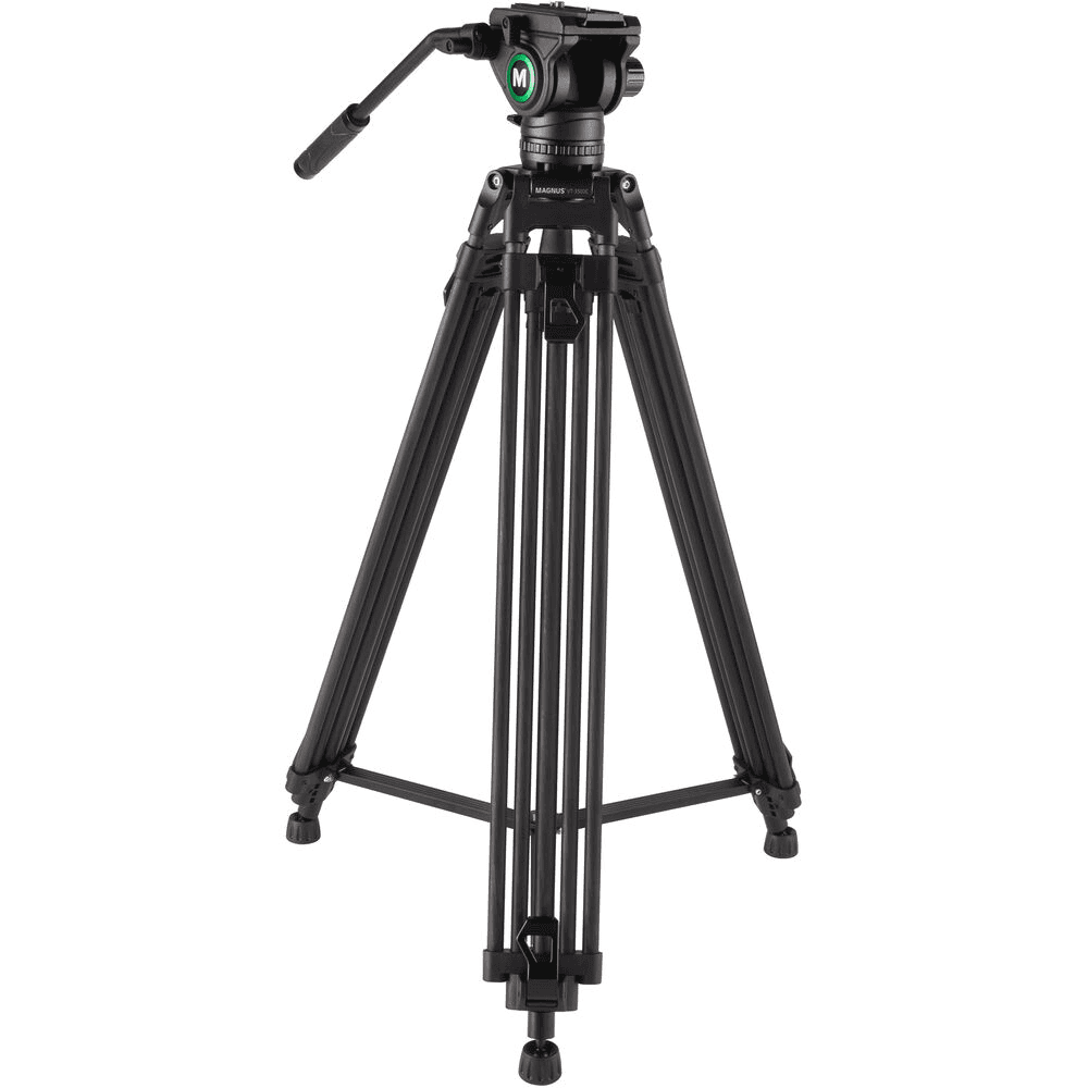 Magnus VT-3500C Carbon Fiber Video Tripod with Fluid Head
