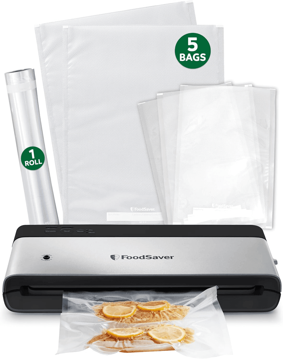 FoodSaver PowerVac Compact Vacuum Sealer VS0150 with Starter Bags