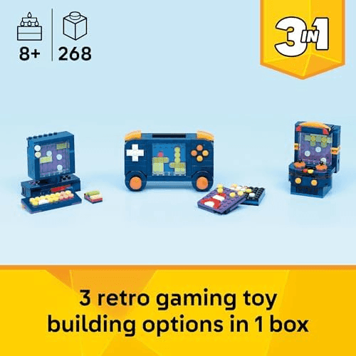 LEGO Creator 3-in-1 Retro Gaming Console Building Set 31380 image 3