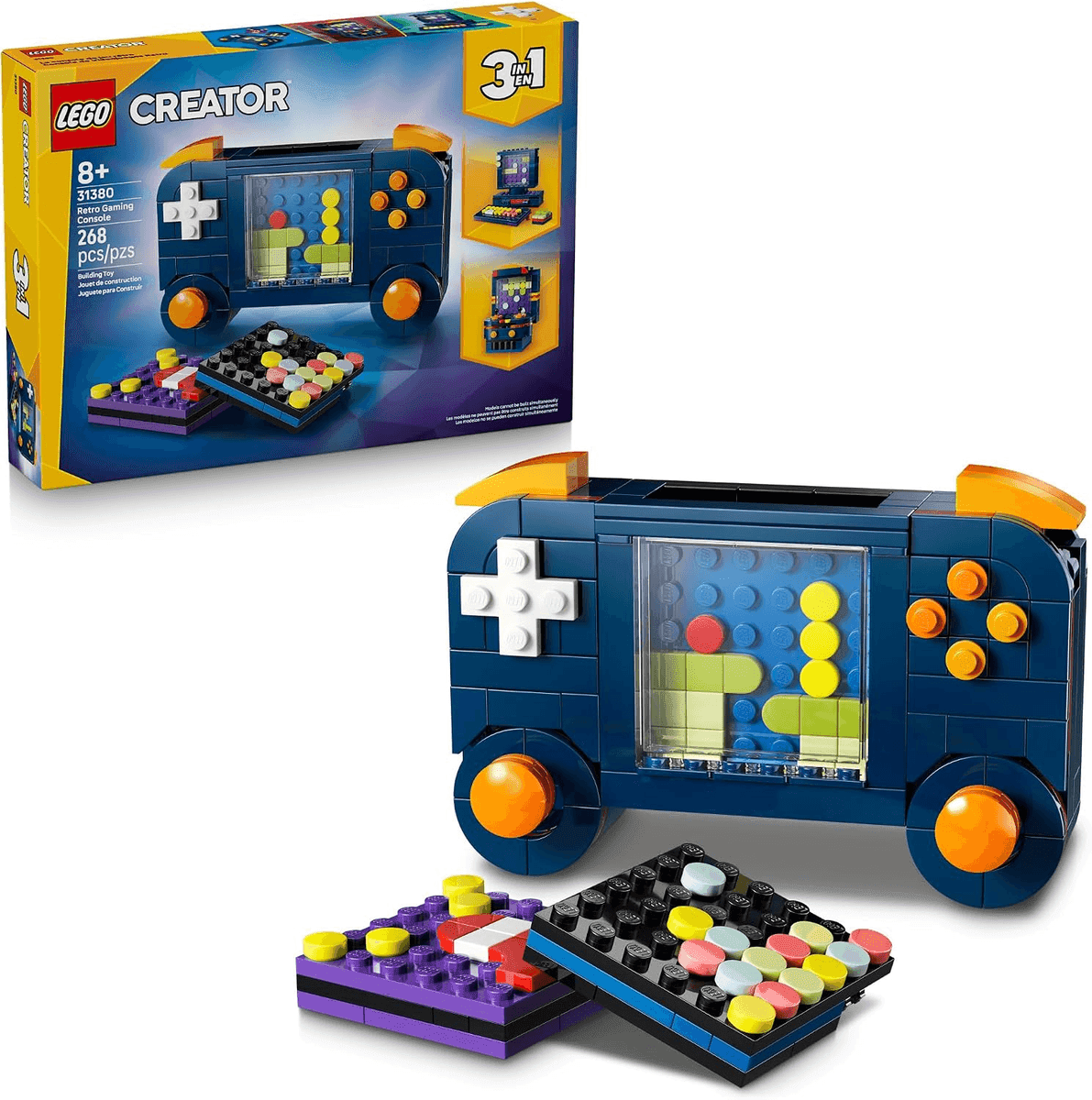 LEGO Creator 3-in-1 Retro Gaming Console Building Set 31380