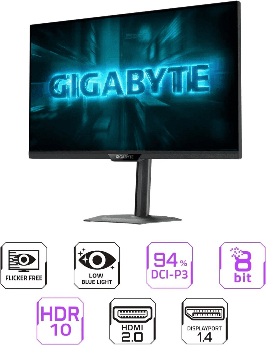 GIGABYTE G27Q20 27-inch QHD 200Hz IPS Gaming Monitor image 2