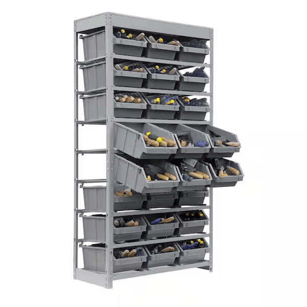 KING'S RACK 24-Bin 8-Tier Storage System for $284.99