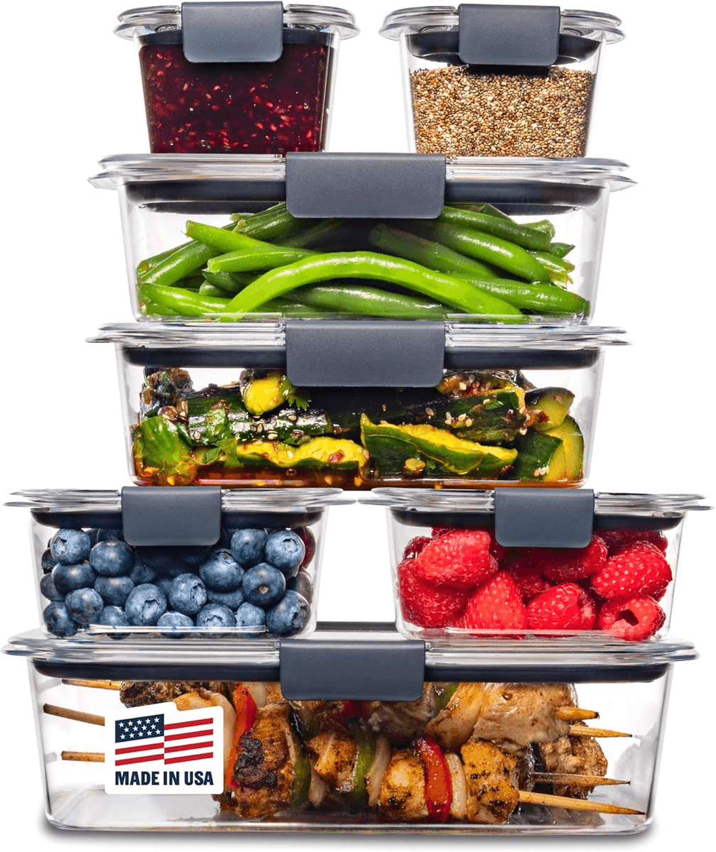 Rubbermaid Brilliance 14-Piece Food Storage Set for $27.99