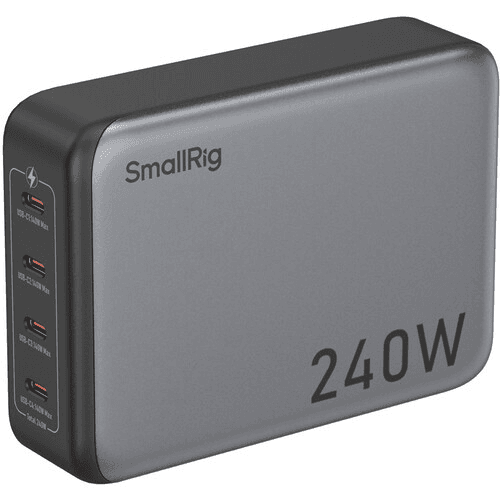 SmallRig 240W 4-Port USB-C Power Adapter for $109.99