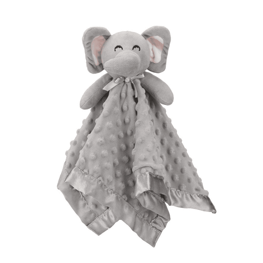 Pro Goleem Elephant Security Blanket, Grey 16-Inch