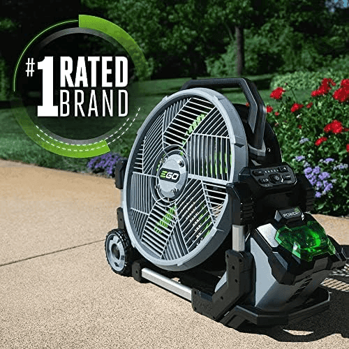 EGO POWER+ Portable Misting Fan, Outdoor Electric 18" 5 Speed Fan, Battery and Charger Not Included - FN1800 image 3