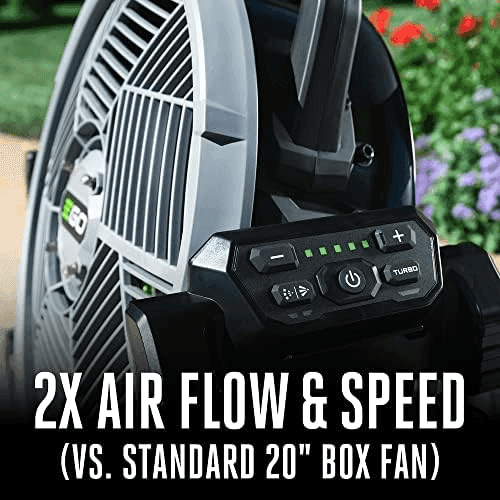 EGO POWER+ Portable Misting Fan, Outdoor Electric 18" 5 Speed Fan, Battery and Charger Not Included - FN1800 image 5
