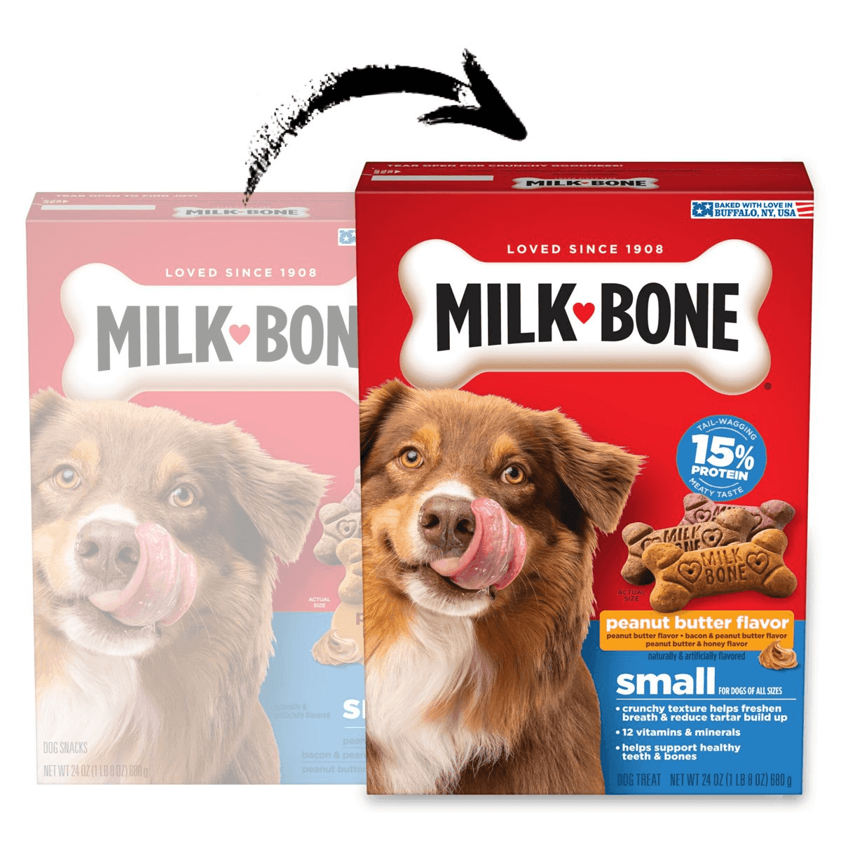 Milk-Bone Peanut Butter Dog Biscuits 24 oz image 2