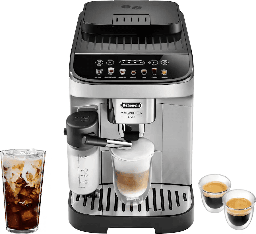 De'Longhi Magnifica Evo Automatic Espresso Machine - Silver