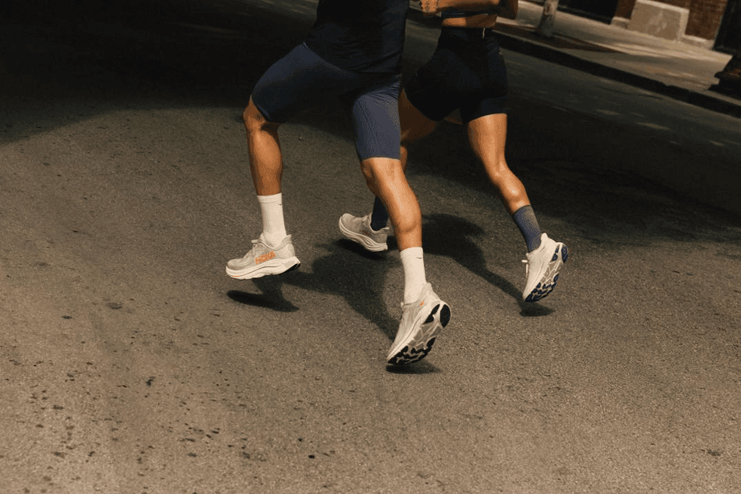 HOKA Clifton 10 Women's Road-Running Shoes - Birch/Alabaster image 3