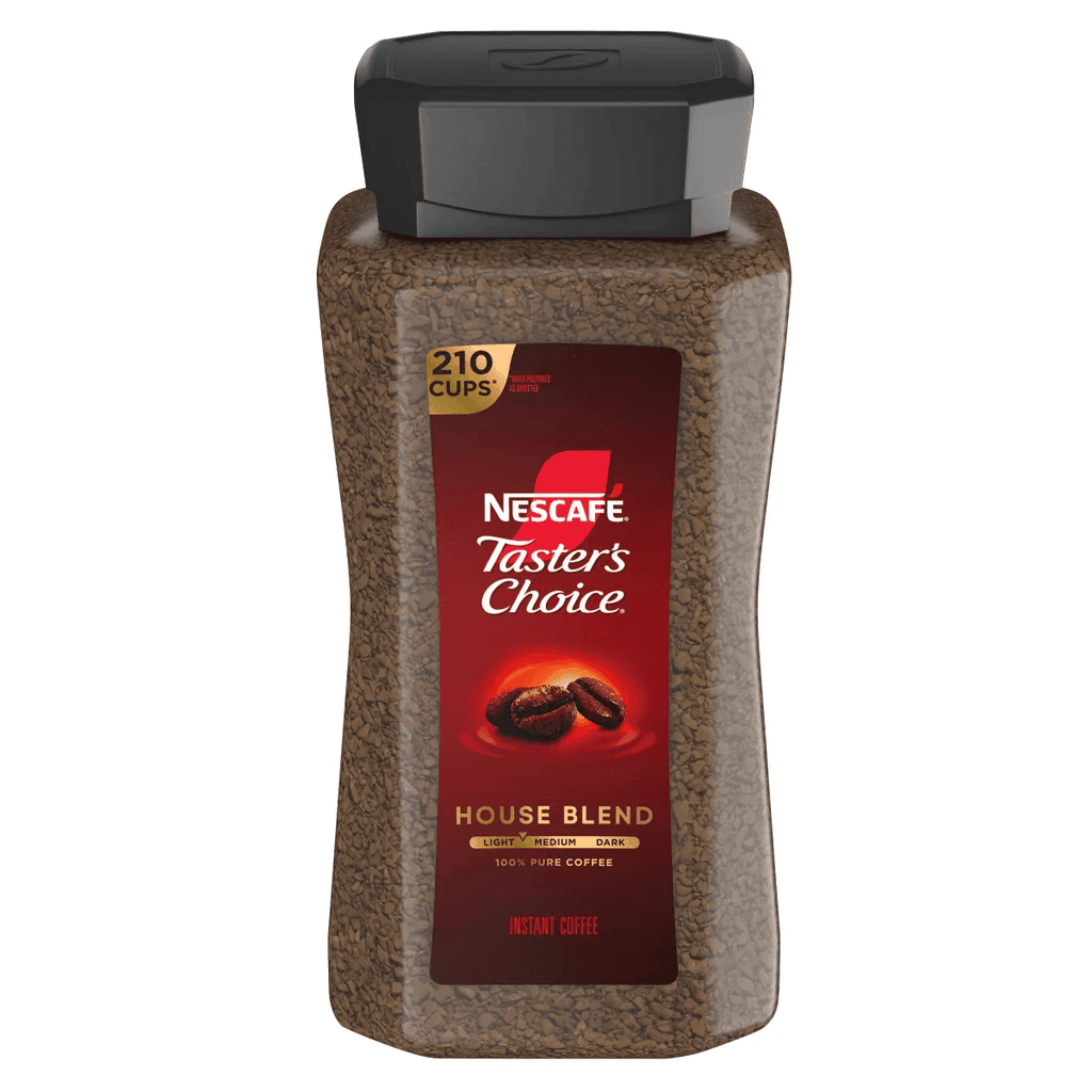 NESCAFE Taster's Choice Instant Coffee, House Blend, 14 oz