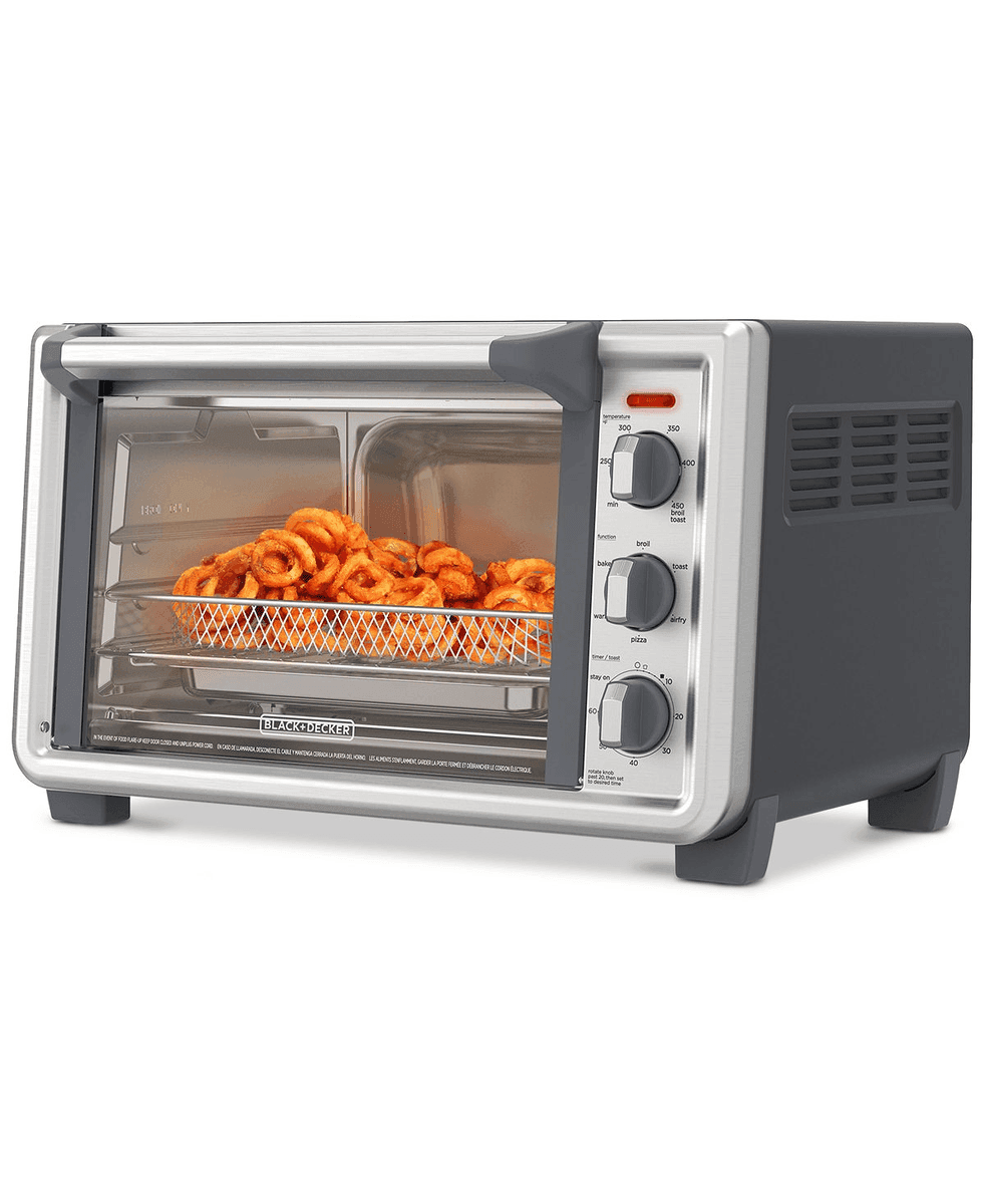 Black & Decker 6-Slice Crisp N Bake Air Fry Convection Oven image 4