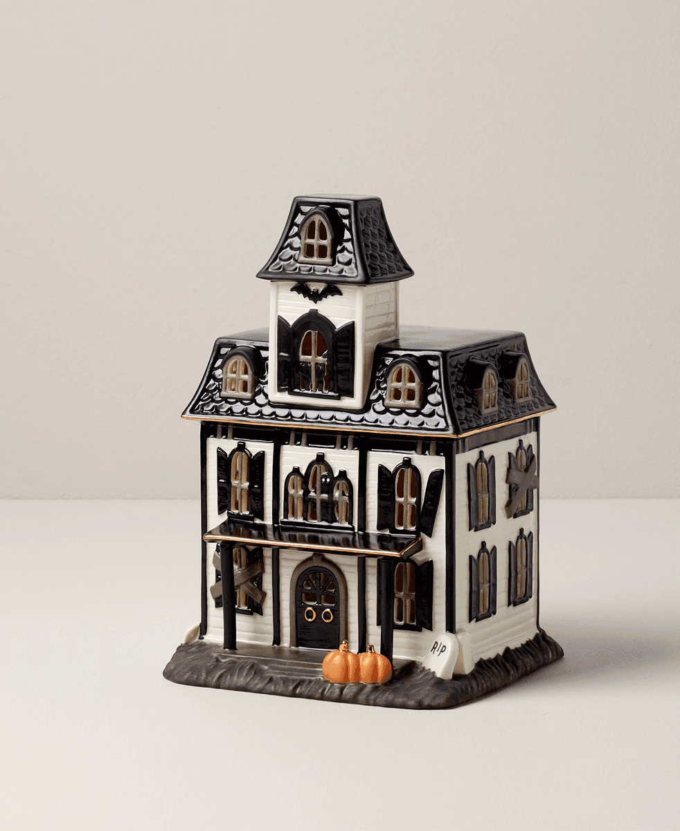 Lenox Classic Halloween Light-Up House Figurine image 3