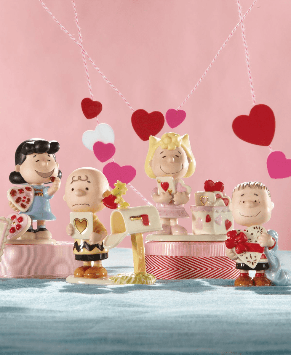 Lenox Peanuts Valentine's Day Figurine Set for $99.99 image 2