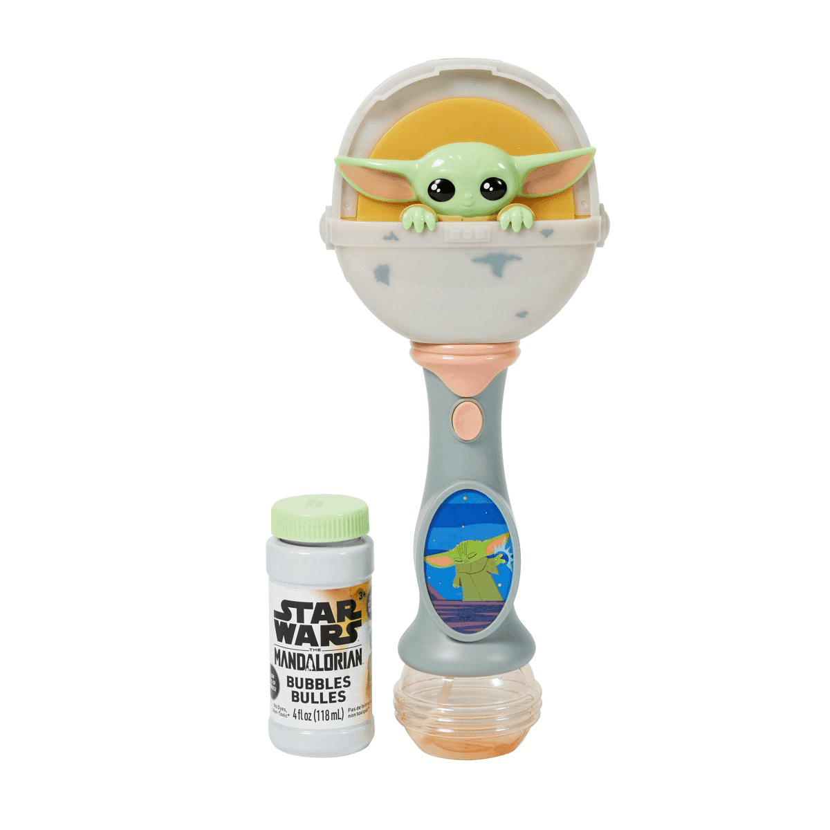 Star Wars Grogu Lights & Sounds Bubble Wand for $6.48 image 2