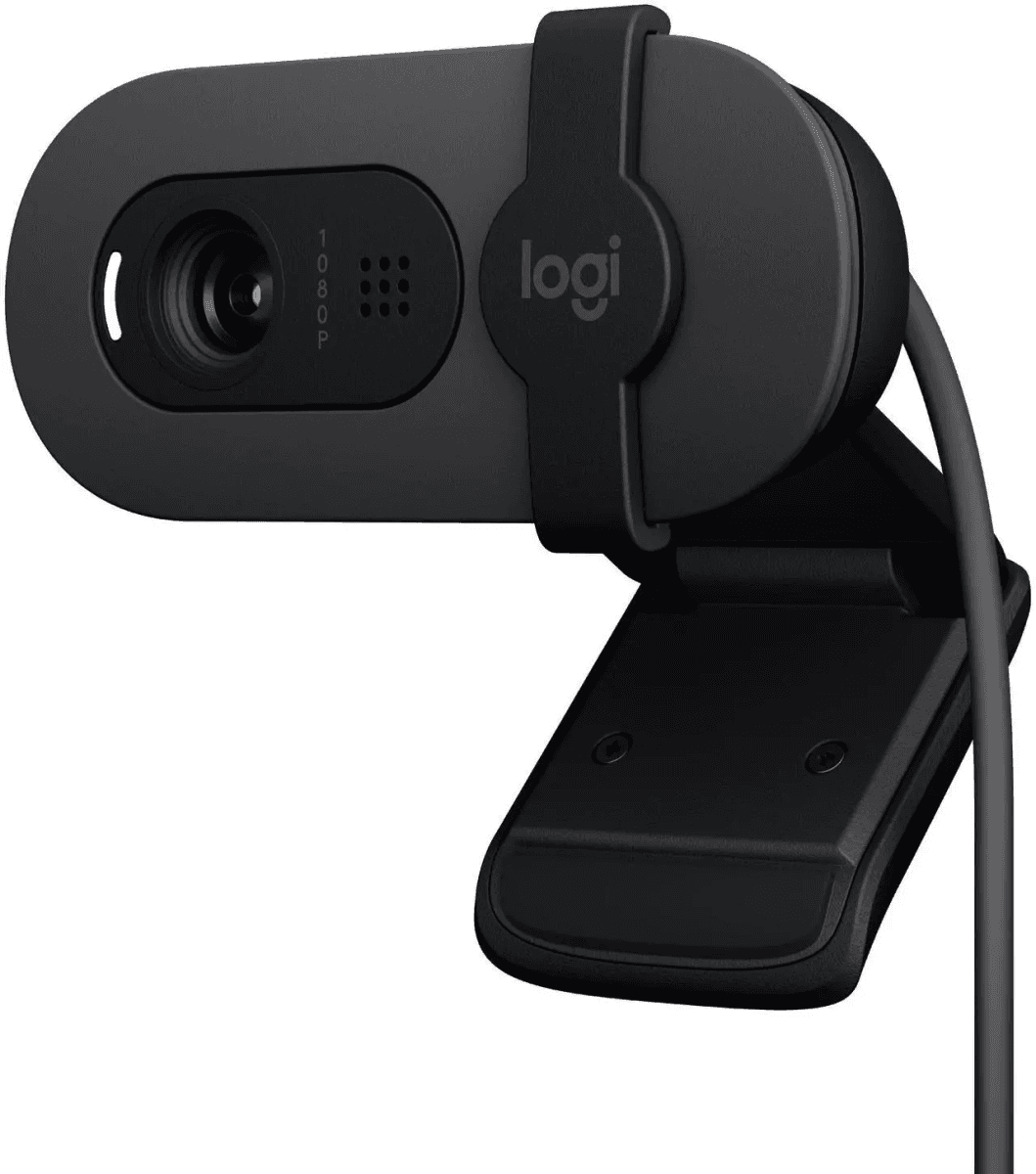 Logitech Brio 100 Full HD 1080p Webcam - Graphite Black
