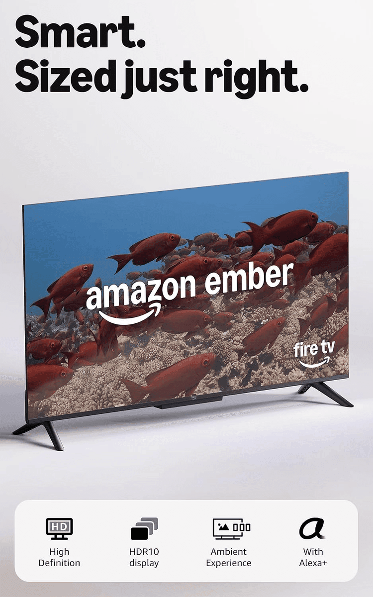 Amazon Ember 40-Inch 2-Series Fire TV