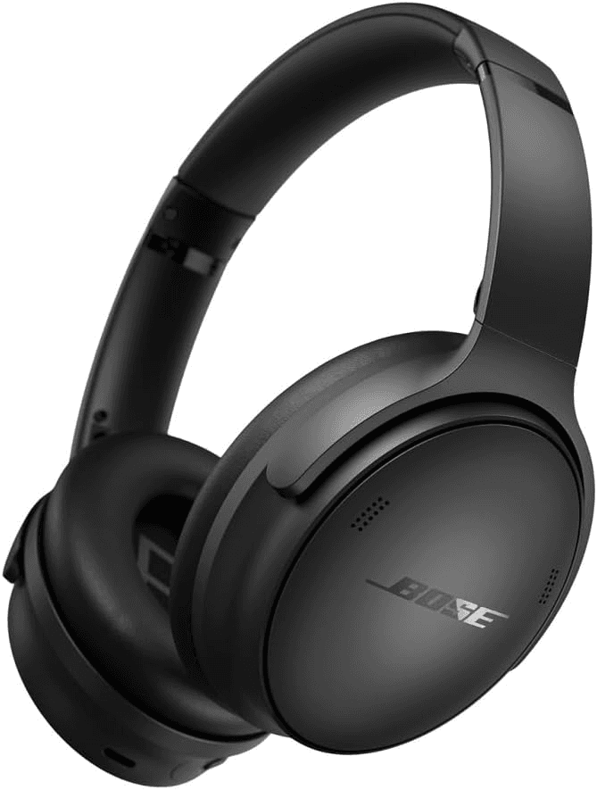 Bose QuietComfort Headphones - Wireless Bluetooth Headphones, Active Over Ear Noise Cancelling and Mic, USB-C Charging, Deep Bass, Up to 24 Hours o...