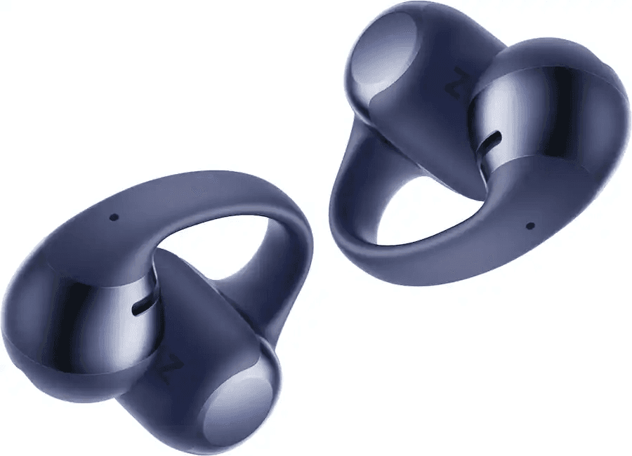 Shokz OpenDots ONE Open-Ear Clip-On True Wireless Earbuds - Navy Blue