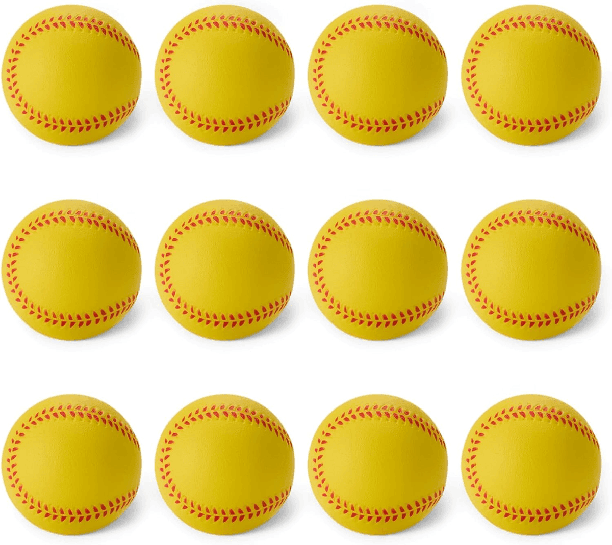 Amazon Basics Foam Training Baseballs 12-Pack
