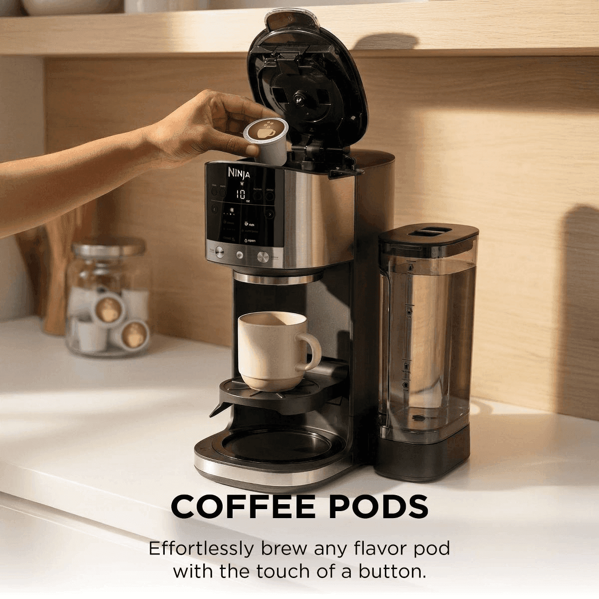 Ninja DualBrew GP161 Coffee Grounds & Pods Coffee Maker image 4