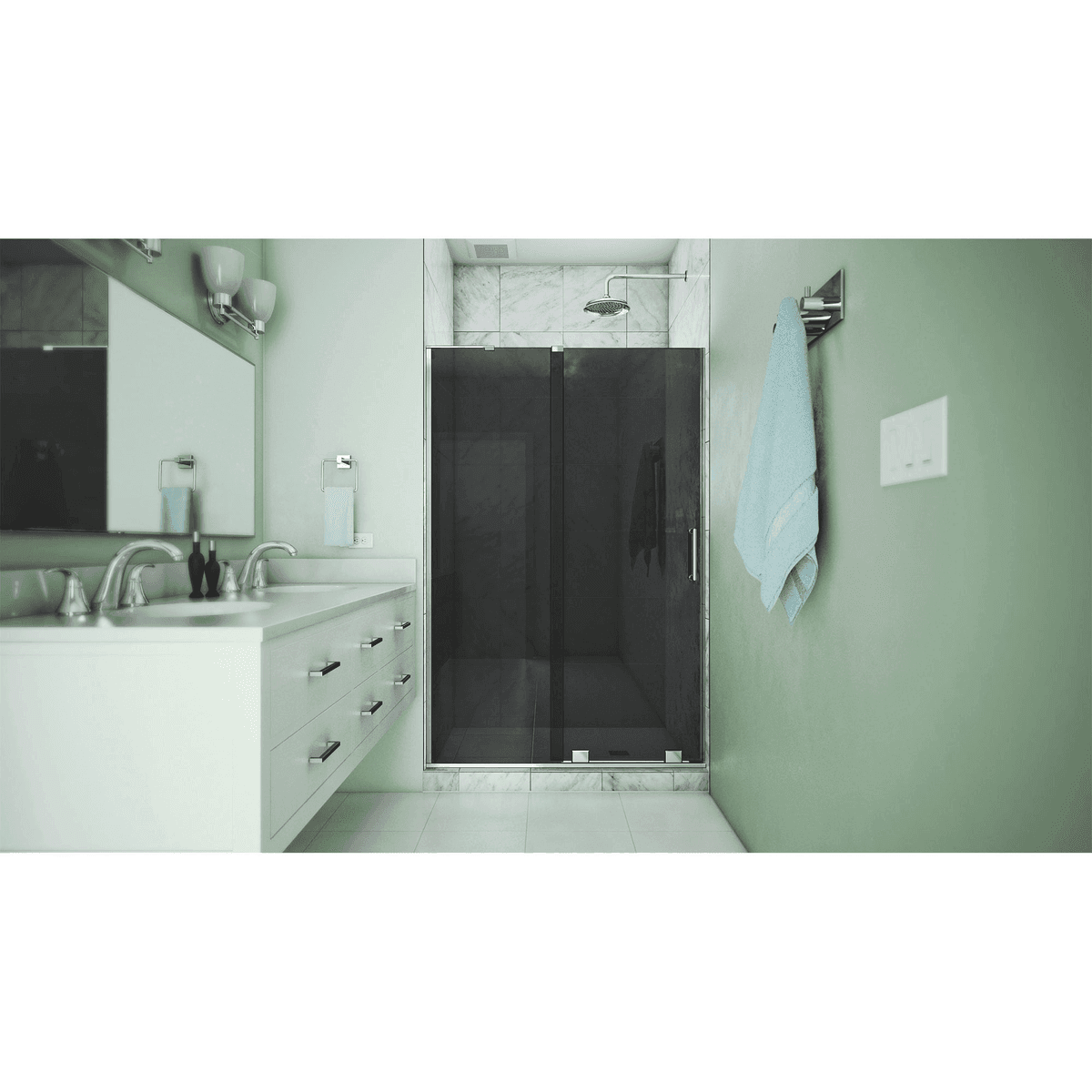DreamLine Mirage-X Frameless Sliding Shower Door $699.99 image 2