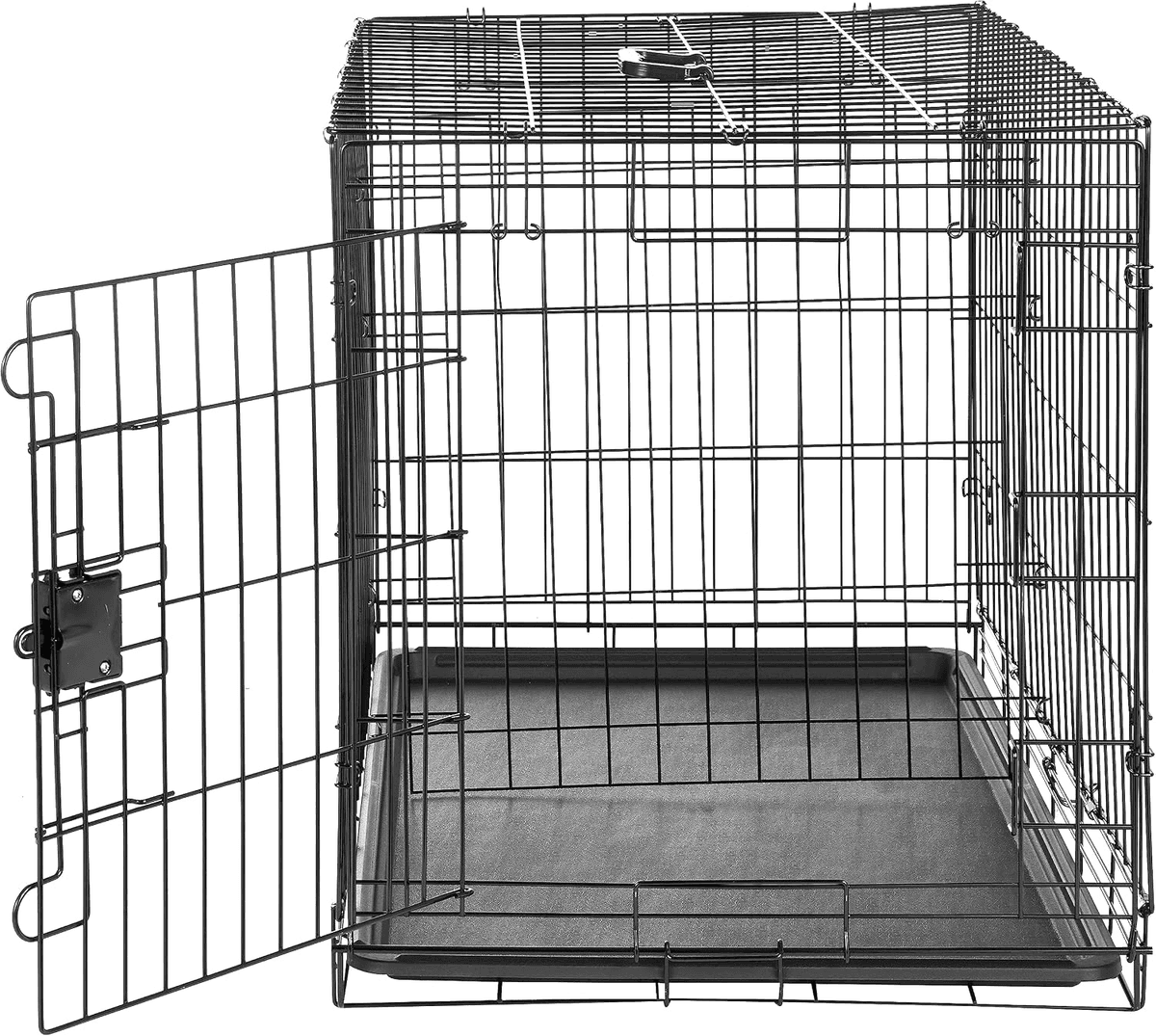 Amazon Basics 36-Inch Single-Door Dog Crate with Divider $46.99 image 3