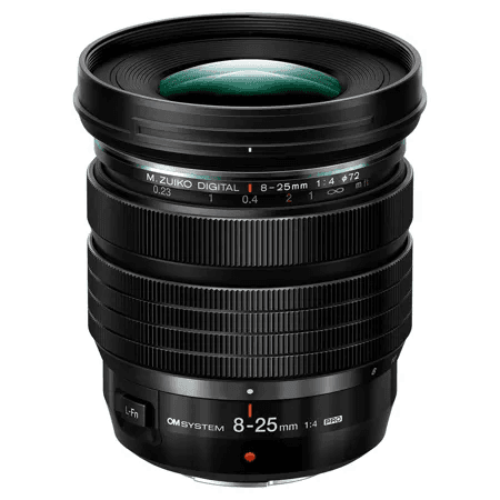 OM SYSTEM M.Zuiko Digital ED 8-25mm f/4 PRO Lens