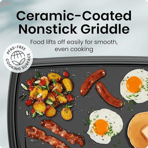 Chefman XL 10 x 20-Inch Electric Griddle image 4