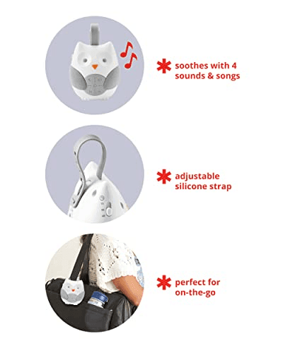Skip Hop Stroll & Go Portable Baby Sound Machine - Owl image 3
