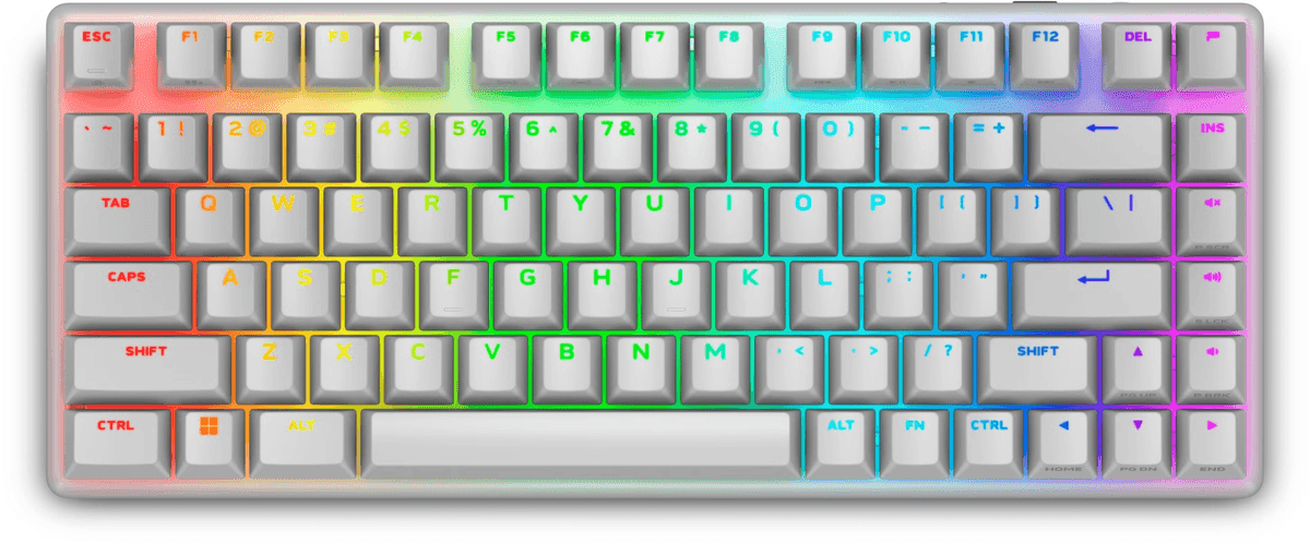 Alienware Pro Wireless Gaming Keyboard, Lunar Light image 2