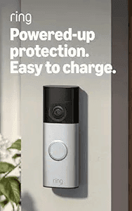 Ring Battery Doorbell 2K Plus, Nickel Silver
