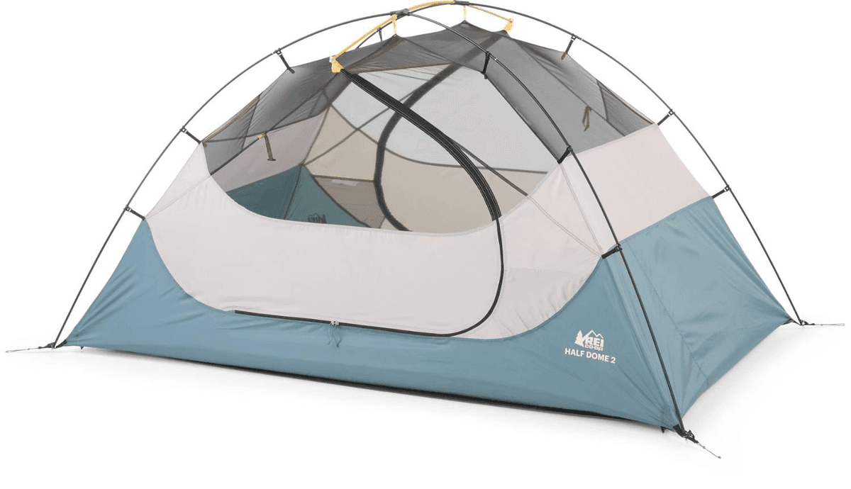 REI Co-op Half Dome 2 Tent with Footprint - Golden Sulphur image 2