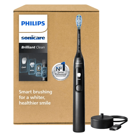 Philips Sonicare Brilliant Clean Rechargeable Electric Toothbrush - Black image 2