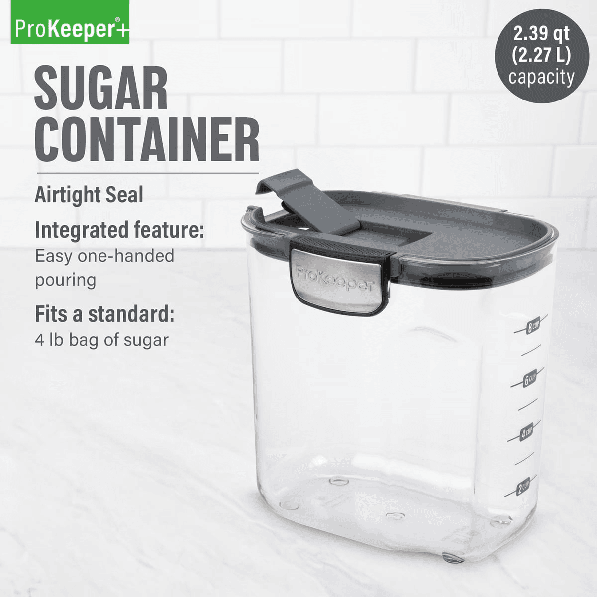 ProKeeper+ Airtight Sugar Storage Container - $8.64 image 2