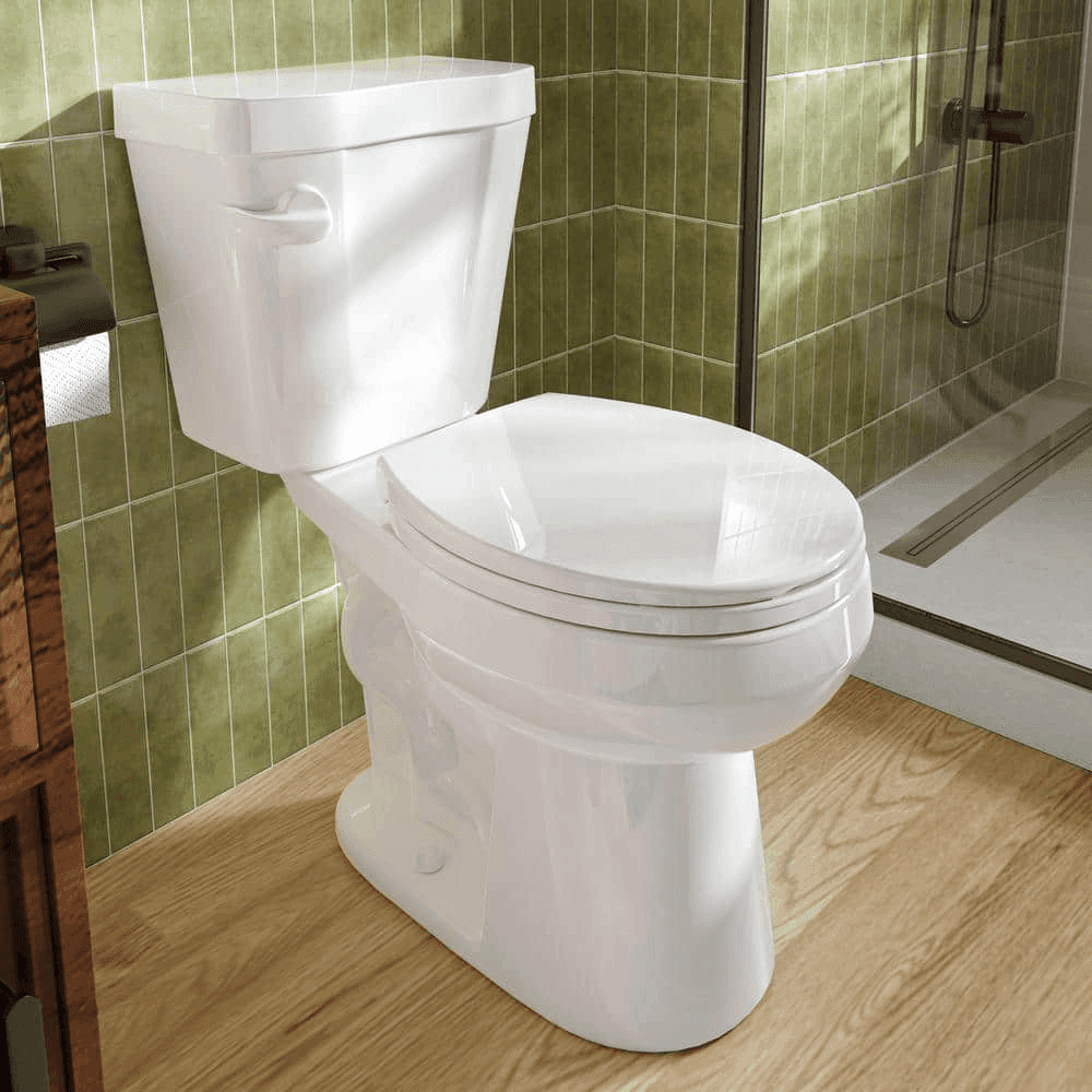 HOROW 17-inch ADA Chair Height Two-Piece Toilet