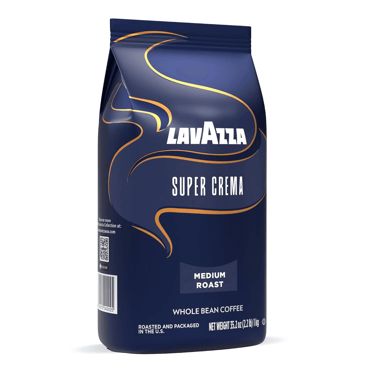 Lavazza Super Crema Whole Bean Coffee 2.2 lb Pack of 6 image 2
